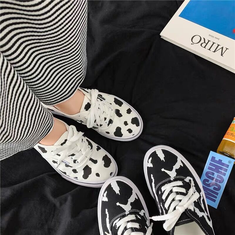Giày sneaker nữ Van bò sữa siêu phẩm mới về