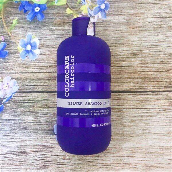 Dầu gội tím khử vàng elgon silver colorcare shampoo 300ml