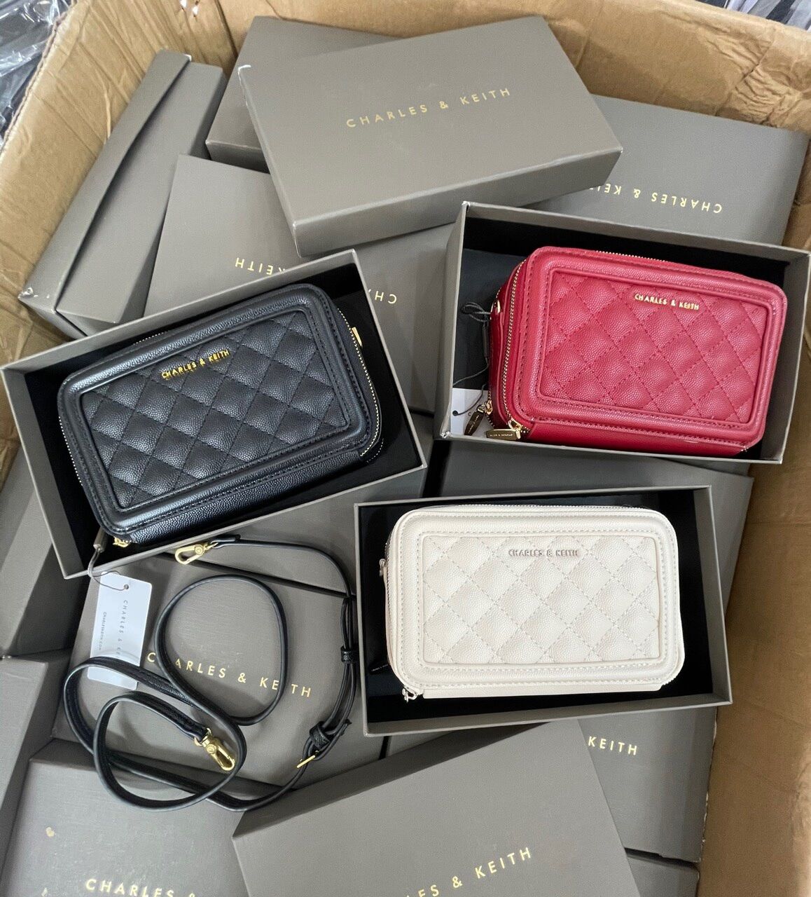 Túi cốp nữ CHARLIES.KEITH fullbox