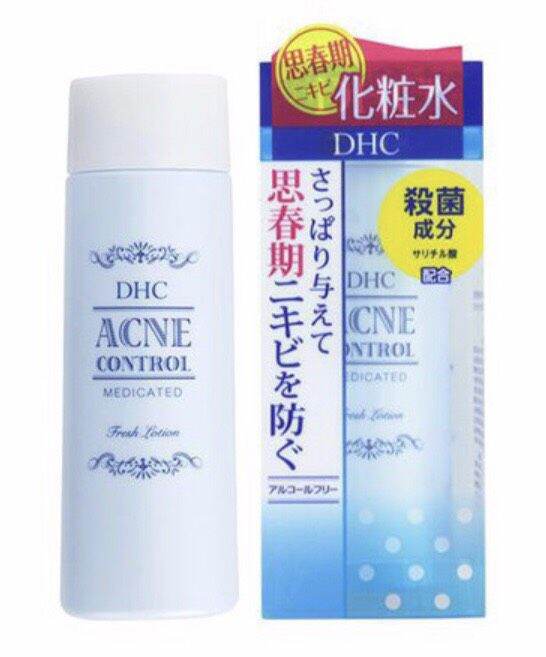 Nước Hoa Hồng Dành Cho Da Mụn Dhc Acne Control Medicated - 160Ml Nhật Bản