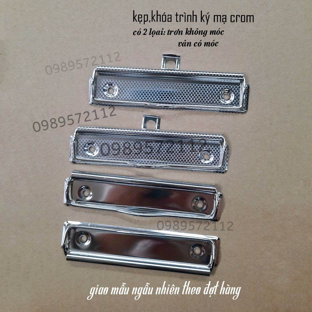 Combo 10 cái khóa trình ký-kẹp trình ký