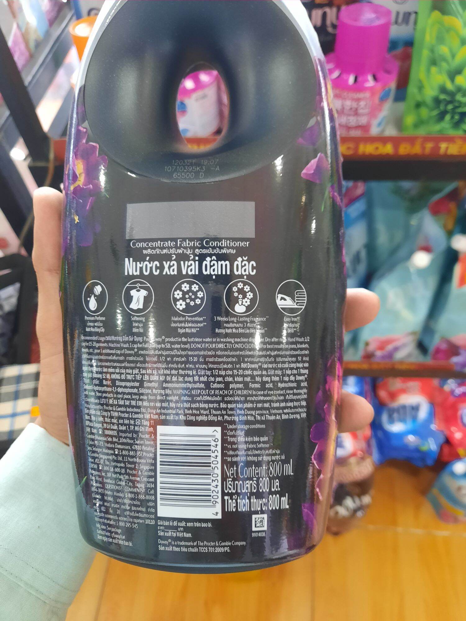 [HCM]DOWNY HUYỀN BÍ CHAI 800ML