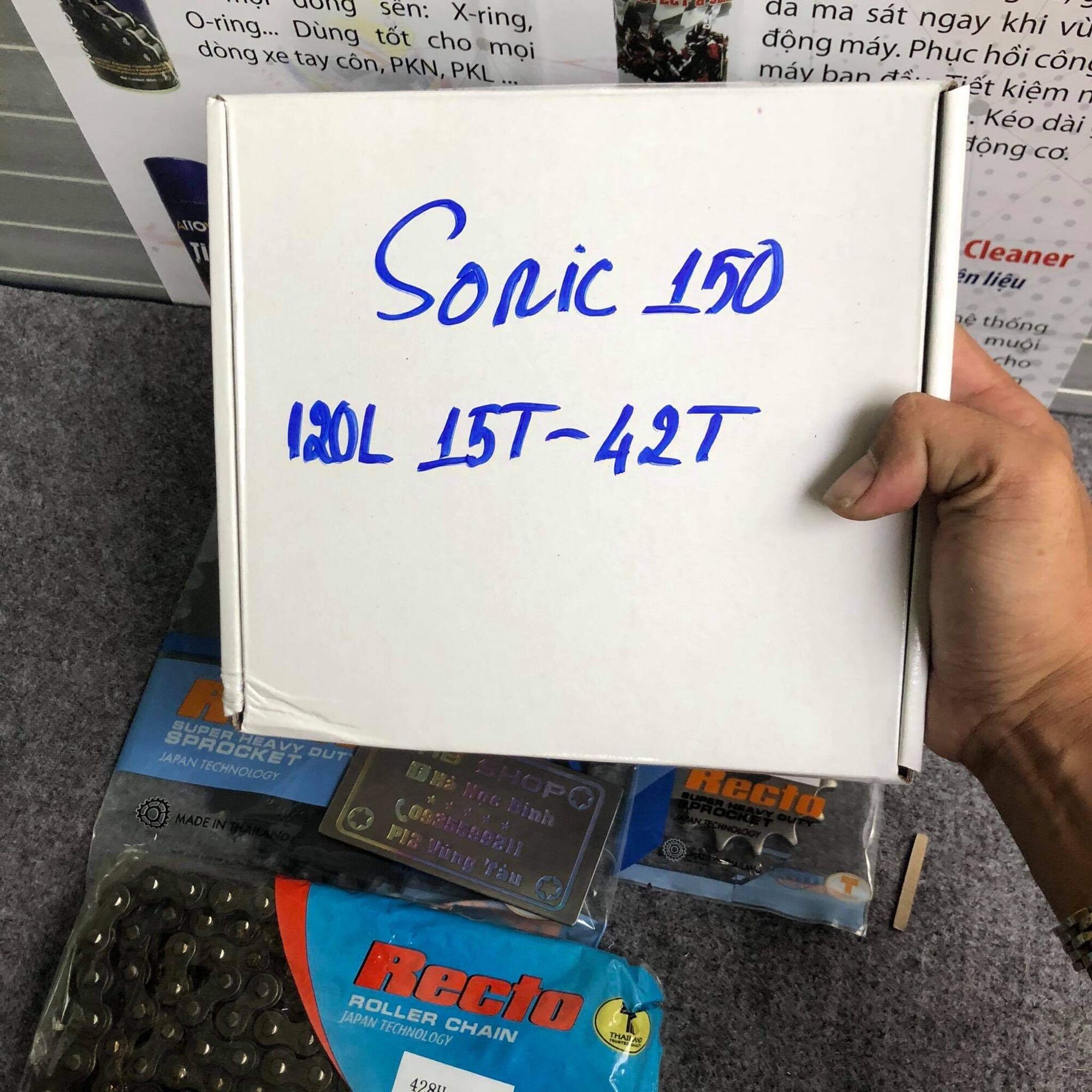 NSD Recto winner sonic full bộ màu đen 9ly
