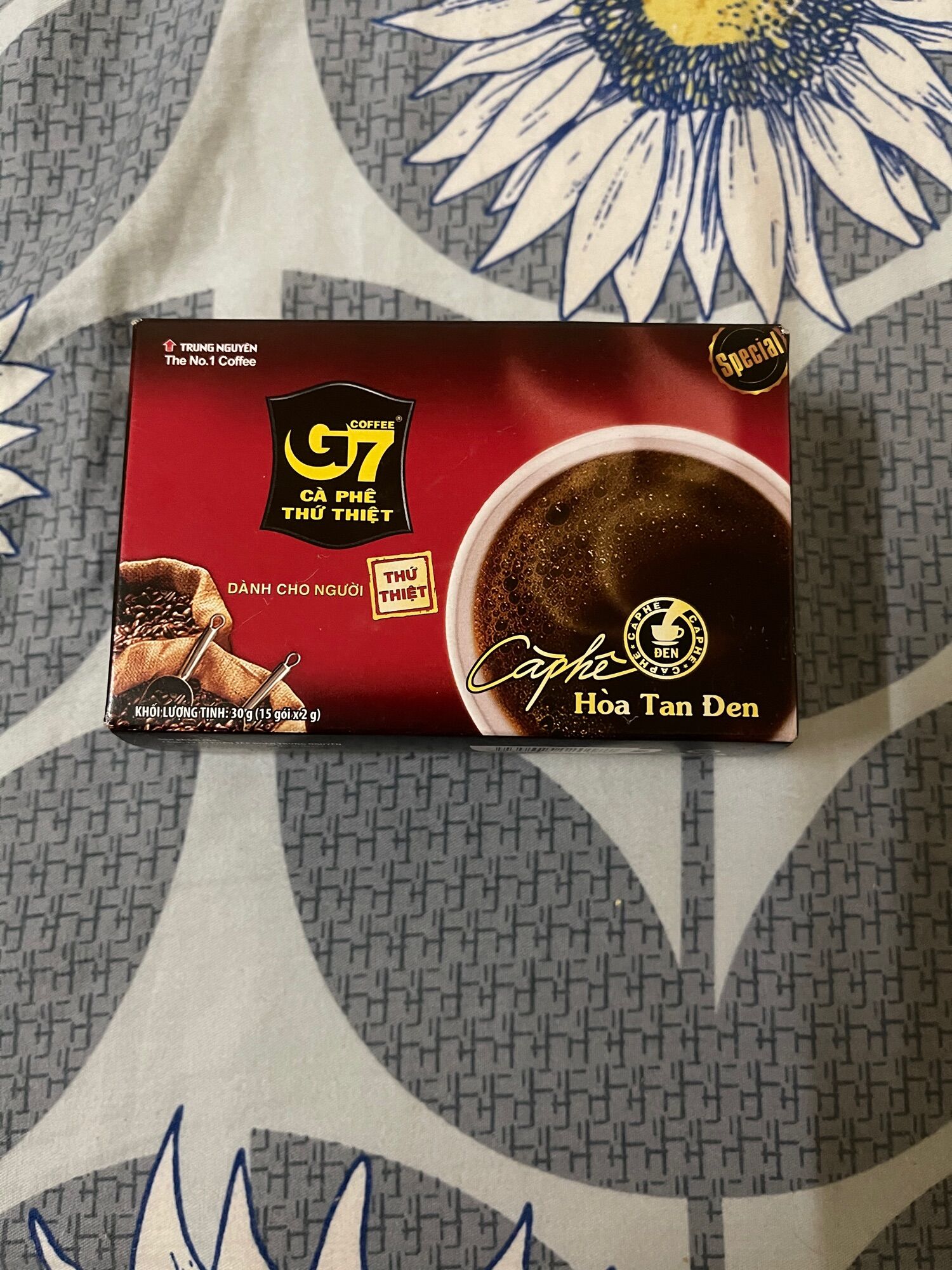 [HCM]Cafe Đen không đường hoà tan G7