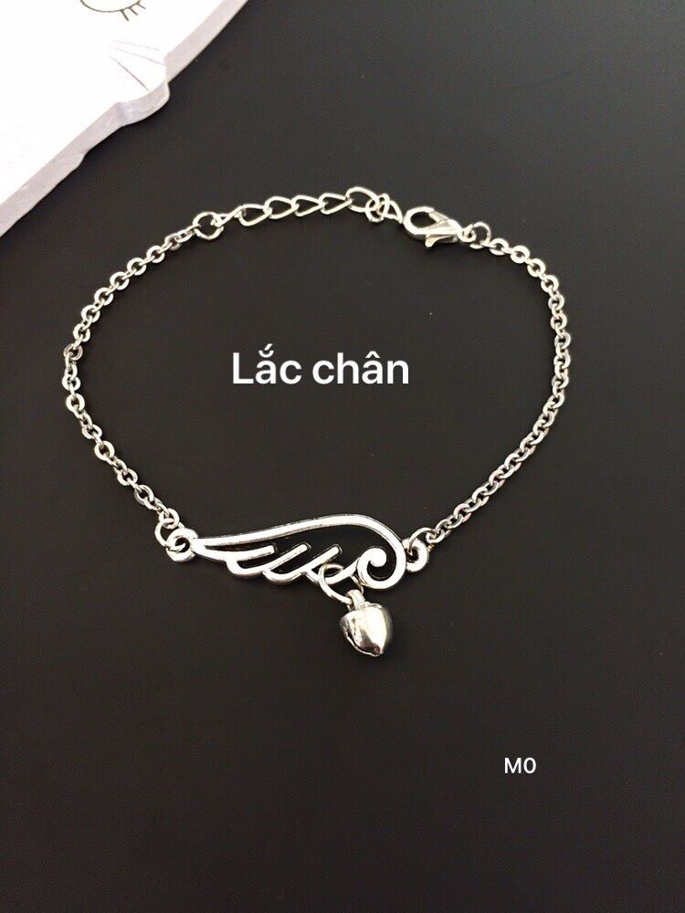 Lắc chân handmade cánh phối chuông,đa dạng mẫu mã, chất lượng đảm bảo và cam kết hàng đúng mô tả.