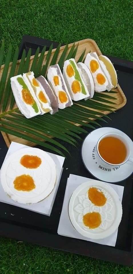 Bánh in nhân trứng muối 4 cái