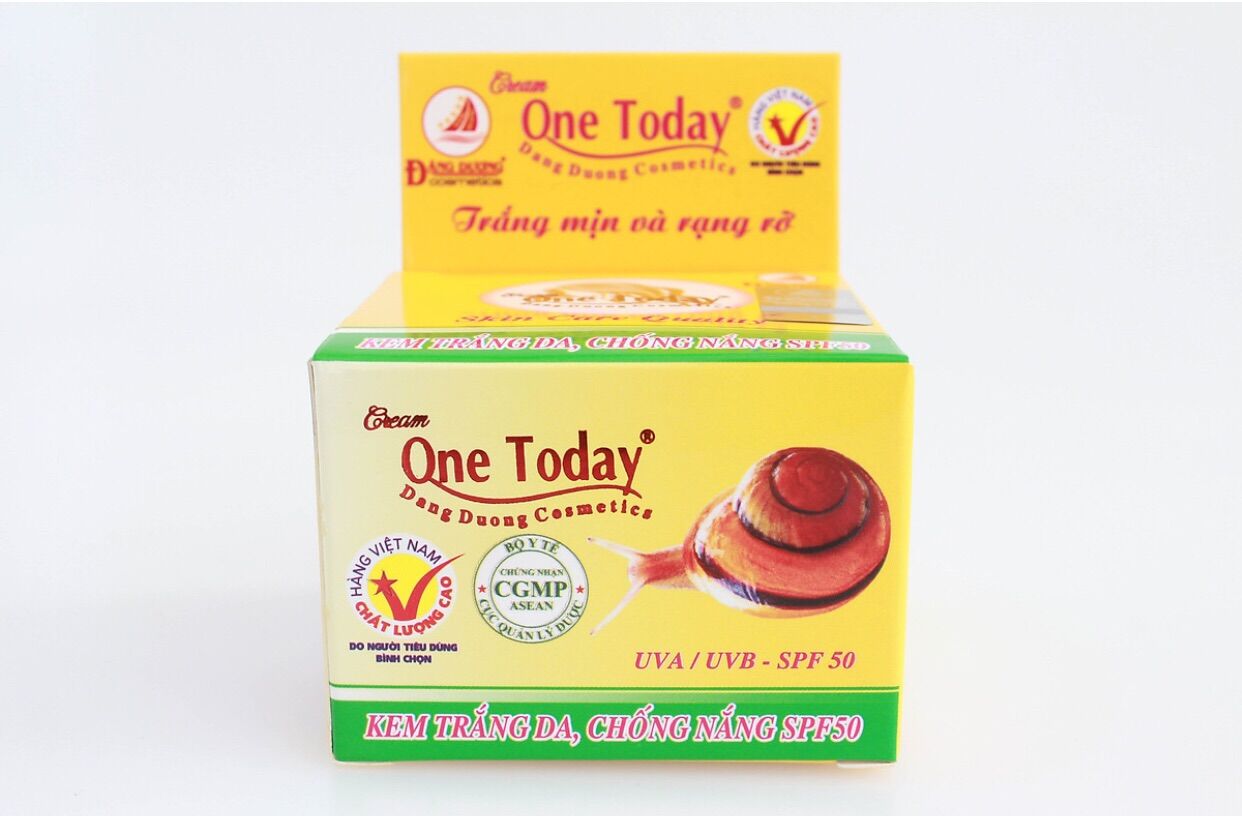 [HCM]Kem one Today trắng da chống nắng 9g