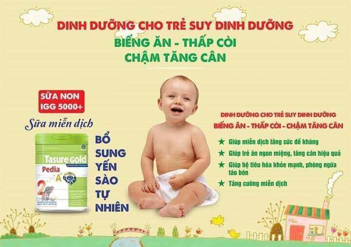 TASURE GOLD pedia (bổ sung yến sào tự nhiên) theo dõi gian hàng ngay để nhận mã giảm giá 50k