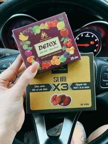 Giảm cân X3 Đông Y Mộc Linh tặng detox hàng chính hãng 0927.633.224
