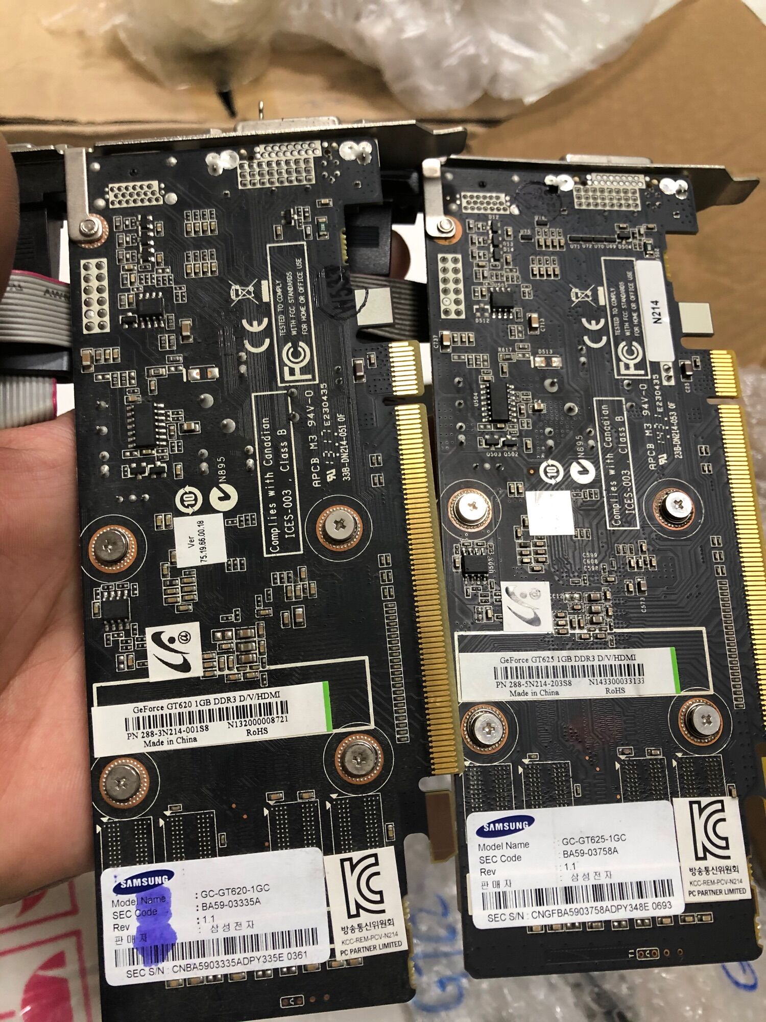 Vga gt620 1gb d3 lắp cây đồng bộ và pc