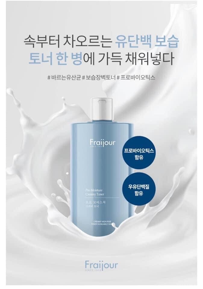 [HCM]Nước Cân Bằng Dưỡng Ẩm Chiết Xuất Sữa Gạo Lên Men Fraijour Toner