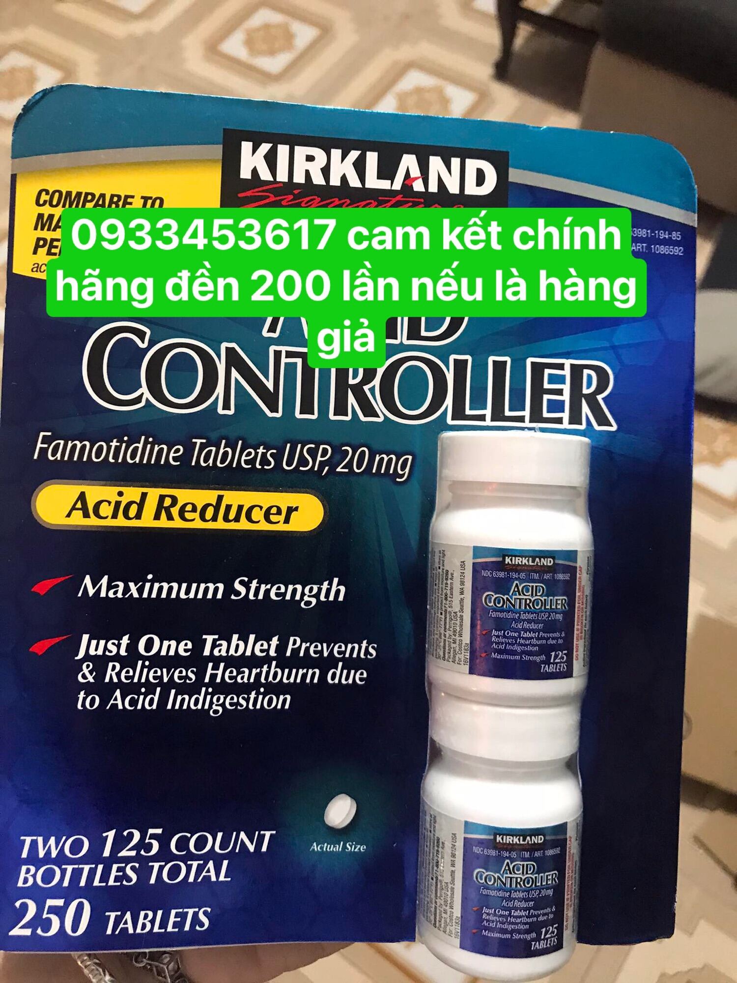 [Hcm]1 Cặp Acid Controller Hàng Mỹ Có Bill