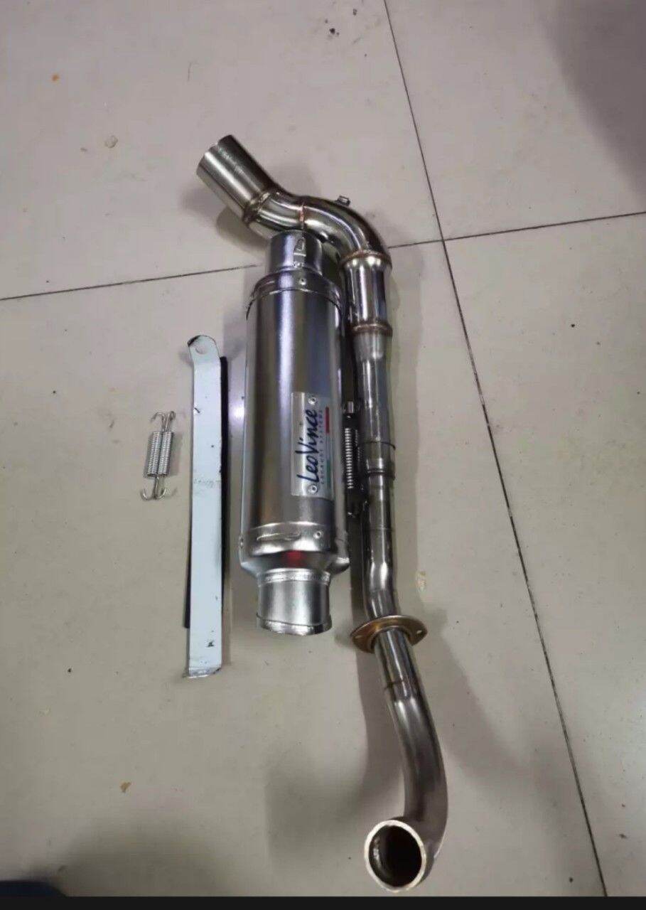 pô leovince + cổ cong dream Wave sirius full bộ