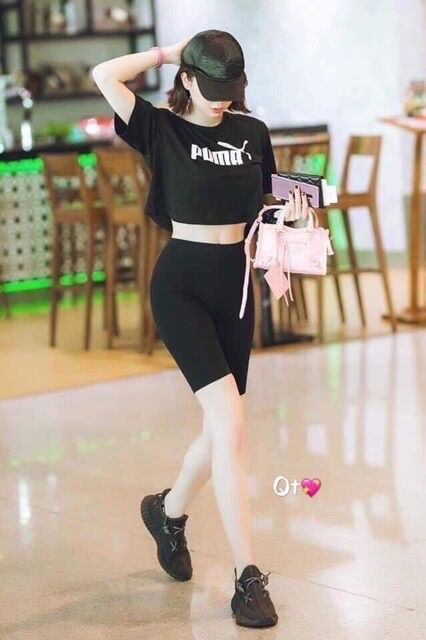 Quần ngố thun bigsize quần legging lửng quần ôm lửng nâng mông size lớn