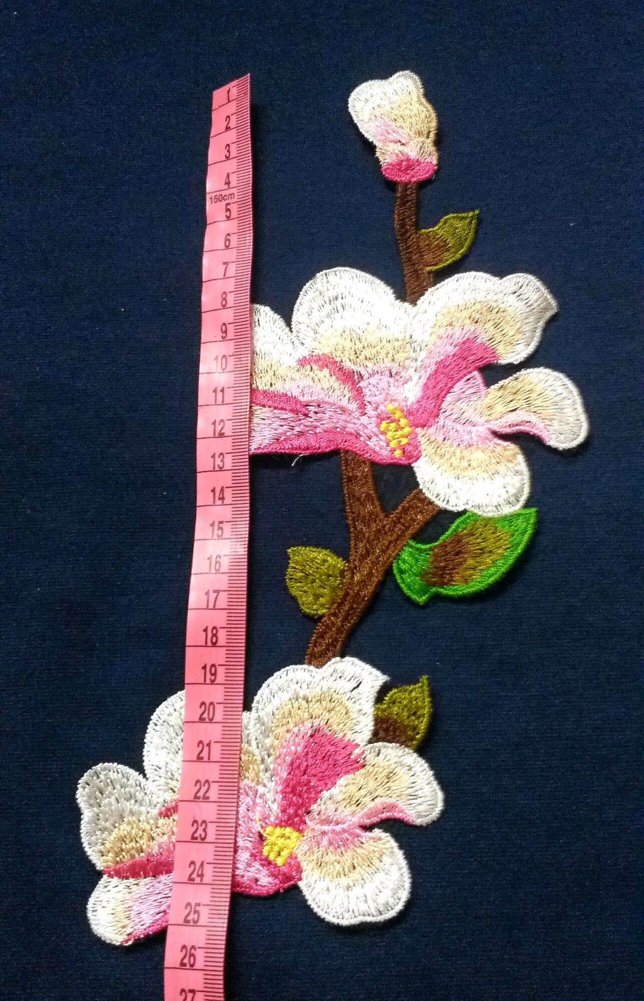 [HCM]hoa thêu/ hoa thêu kết lên áo dài