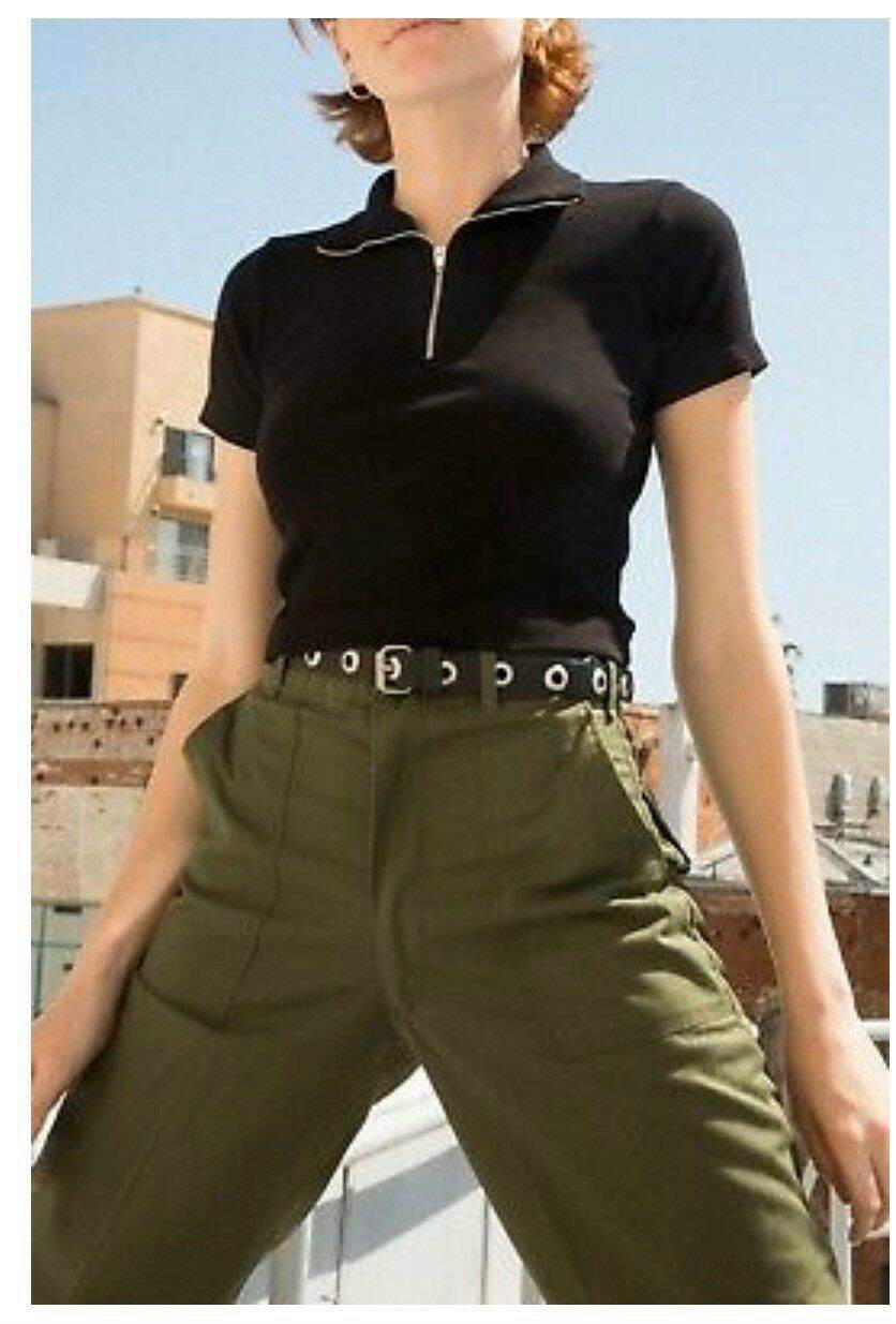 ÁO KIỂU CROPTOP DÂY KÉO