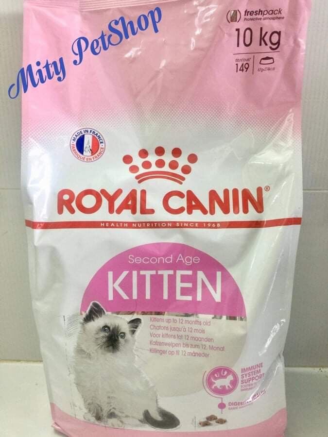[HCM]Royal Canin Kitten 10 kg . Thức ăn cho Mèo từ 4 - 12 Tháng . Hàng nhập Pháp . Date mới .