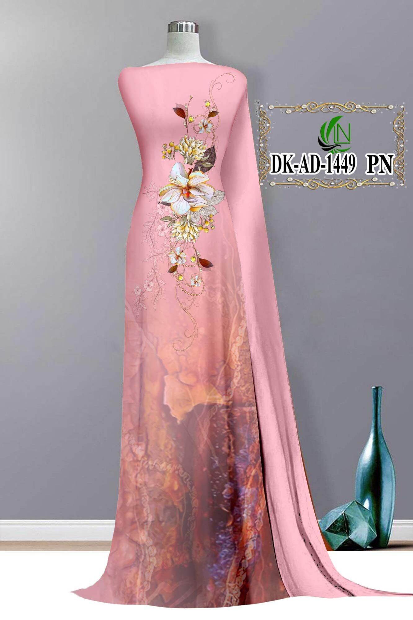 [HCM]Vải Áo Dài 3D Bộ