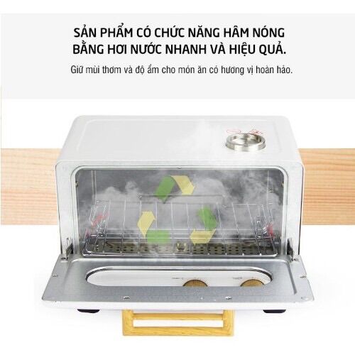 Lò nướng Mini Lock&Lock EJO121 (  9 lít ) - Hàng chính hãng