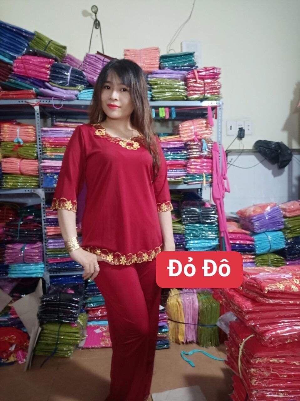 [HCM]Đồ bộ thun lạnh quần dài tay lỡ