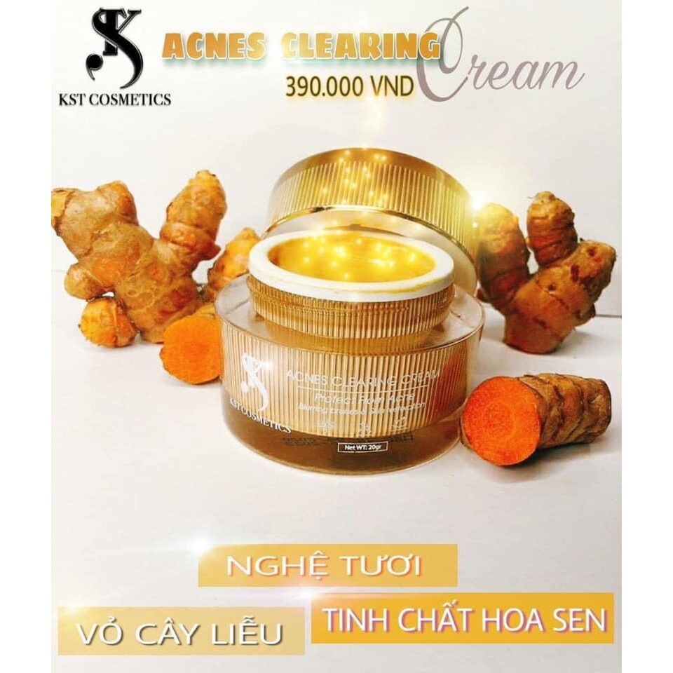 [HCM]Kem face mụn kst 20g  ( vàng )