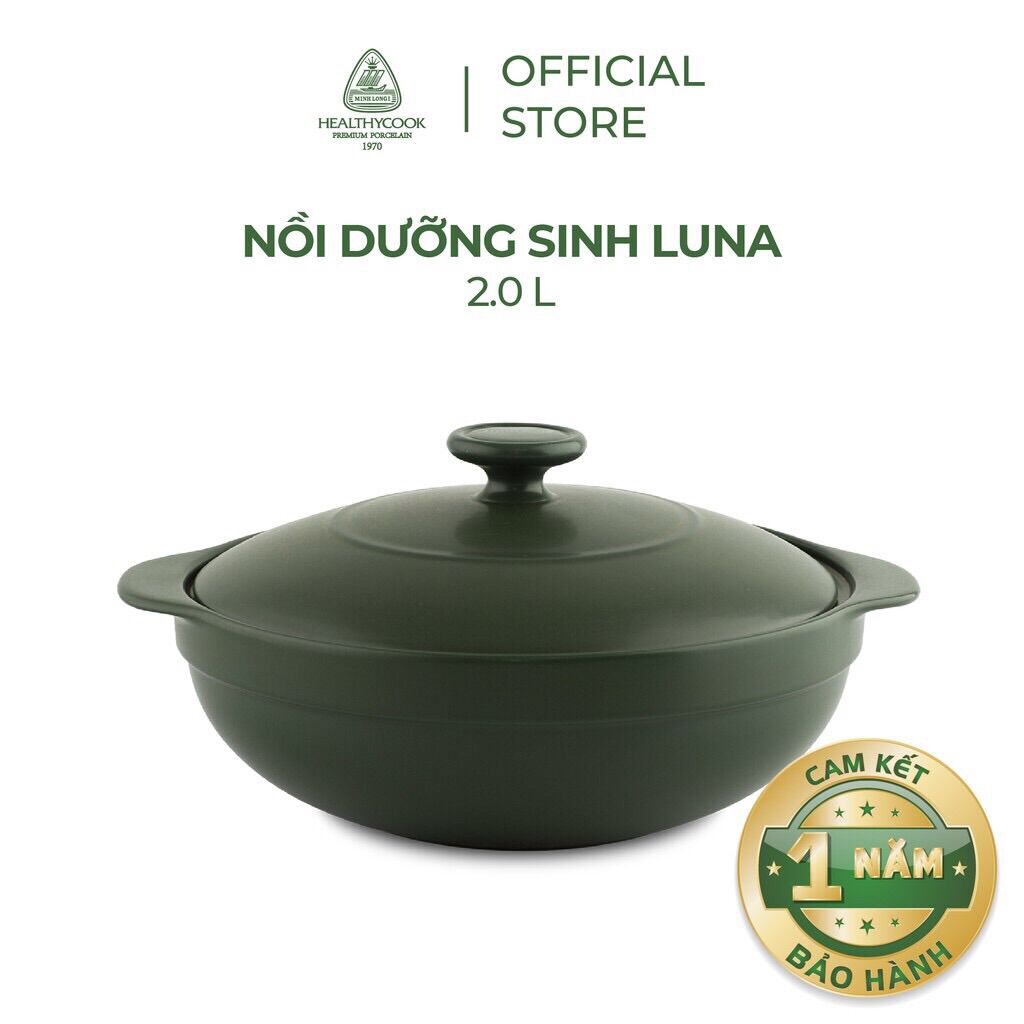 Nồi dưỡng sinh minh long luna 2.0l + nắp