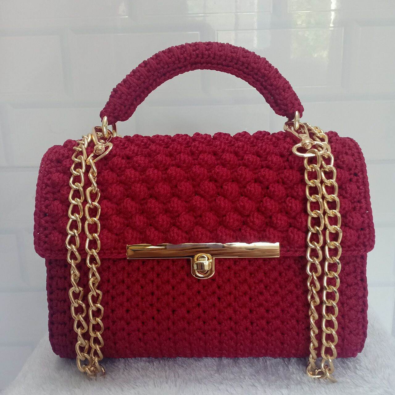 Túi xách handmade nữ (Size: 20*7*15cm)
