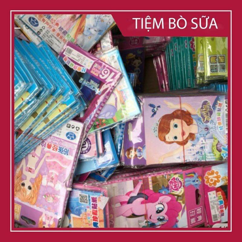 Tập hình dán công chúa