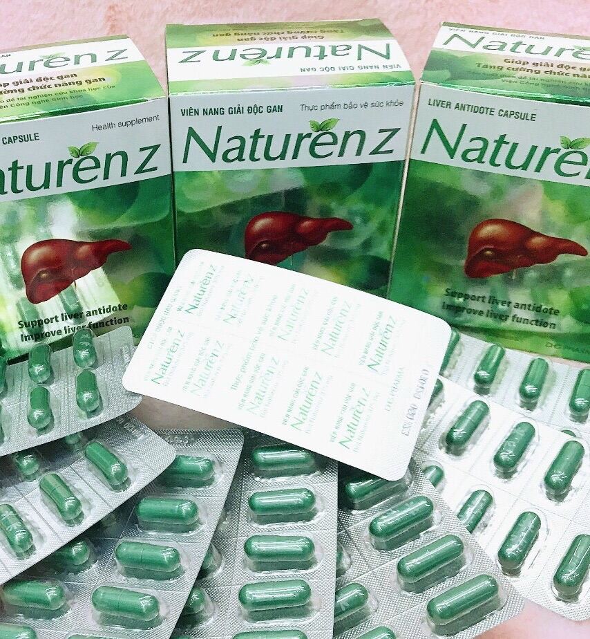 Viên Nang Giải Độc Gan Naturenz ( Hộp 100 Viên)