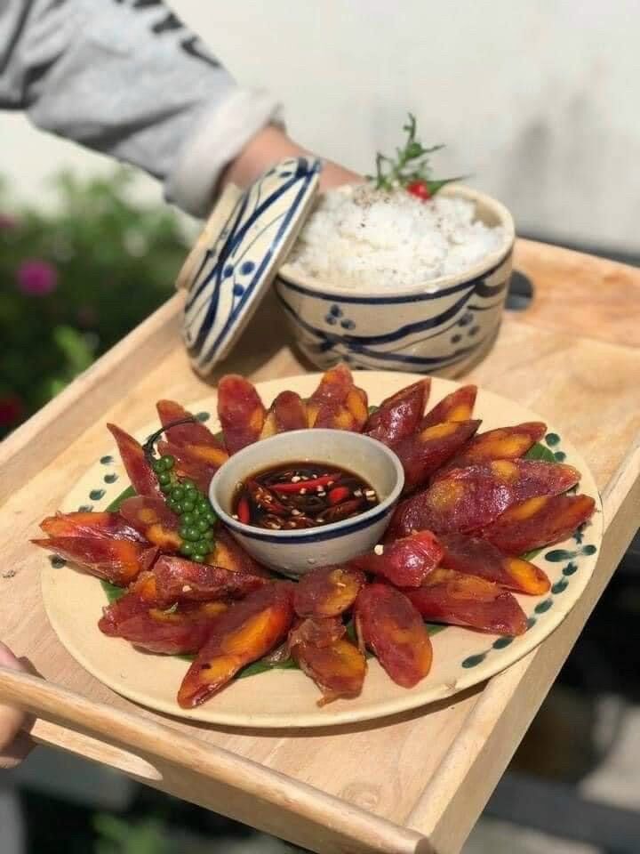 Lạp Xưởng Tôm Trứng Muối 500g