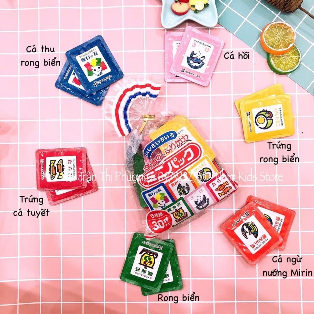 Gia vị rắc cơm Tanaka cho bé