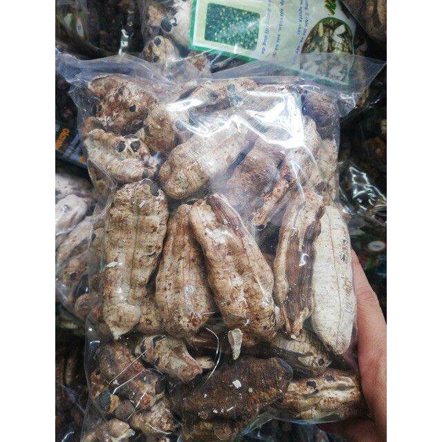 500g chuối cô đơn nguyên trái khô