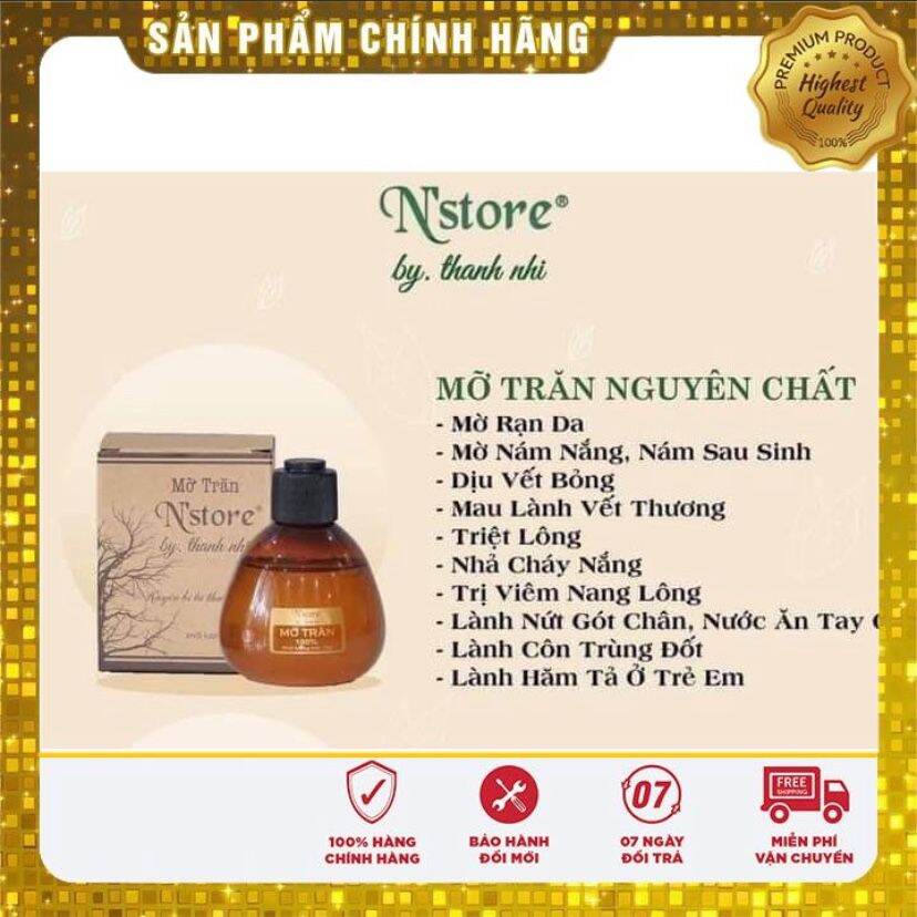 Mỡ Trăn Nstore Nguyên Chất Triệt Lông Vĩnh Viễn Dưỡng Trắng Da Khử Thâm Cấp Ẩm