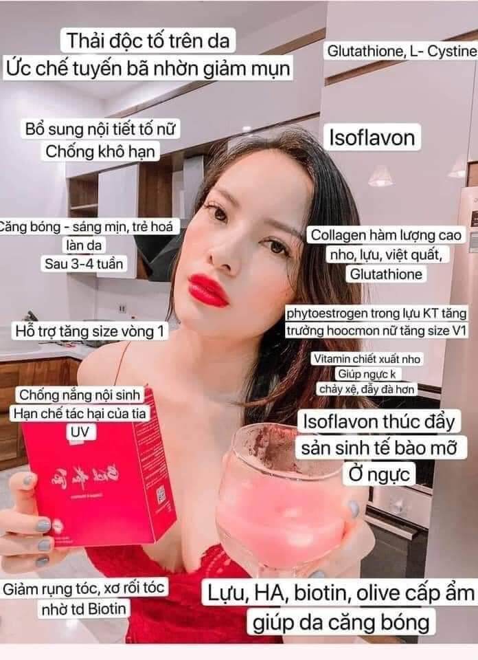 CỐM UỐNG ĐẸP DA BÁCH HOA TIÊN