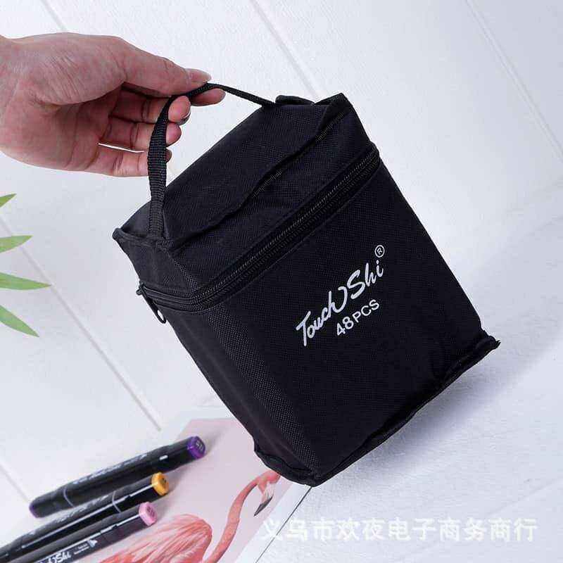 Bộ 48 bút màu dạ Touch tặng kèm túi đựng (48 pcs plus 1 box)