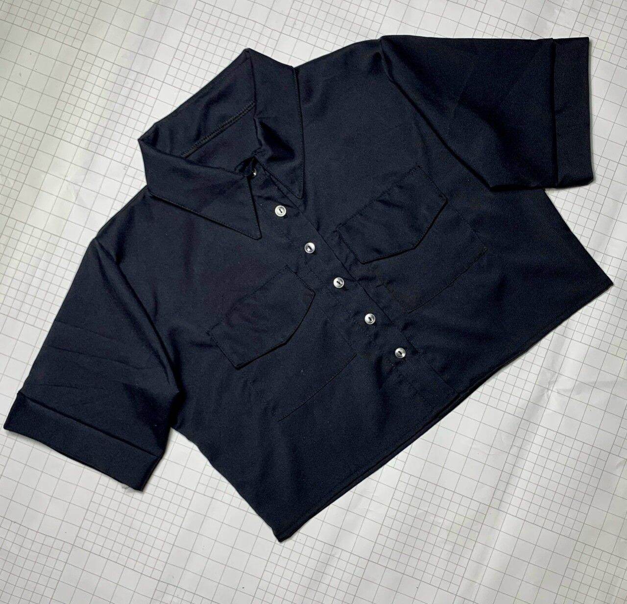 (NA) ÁO SƠ MI CROPTOP CỰC ĐẸP, FORM DƯỚI 46KG