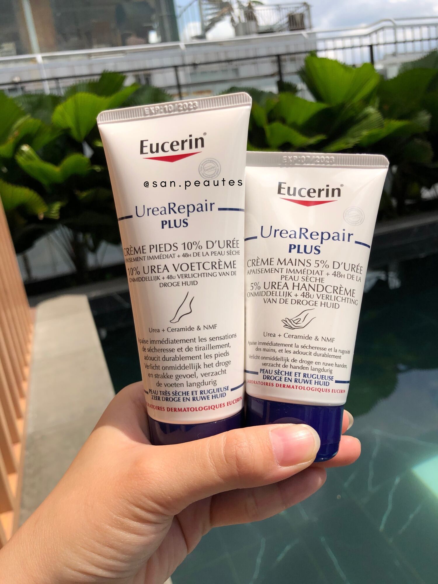 [Bill Pháp] Kem Dưỡng Da Tay Eucerin Urea Repair Plus