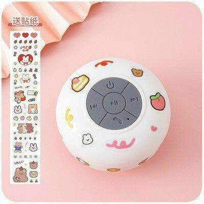 Loa  mini bluetooth chống nước có sticker dán kèm
