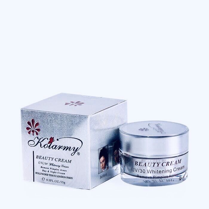 Kem dưỡng trắng ngừa mụn kolarmy bạc 15gr