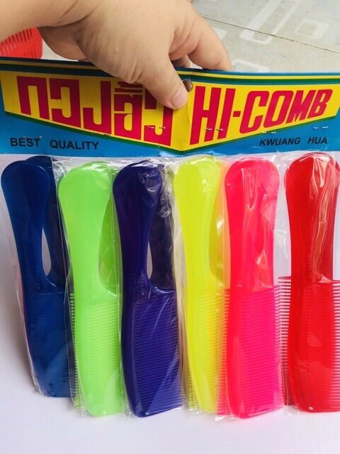 🪮Set 12 Cái lược Thái lớn, Dài 20cm