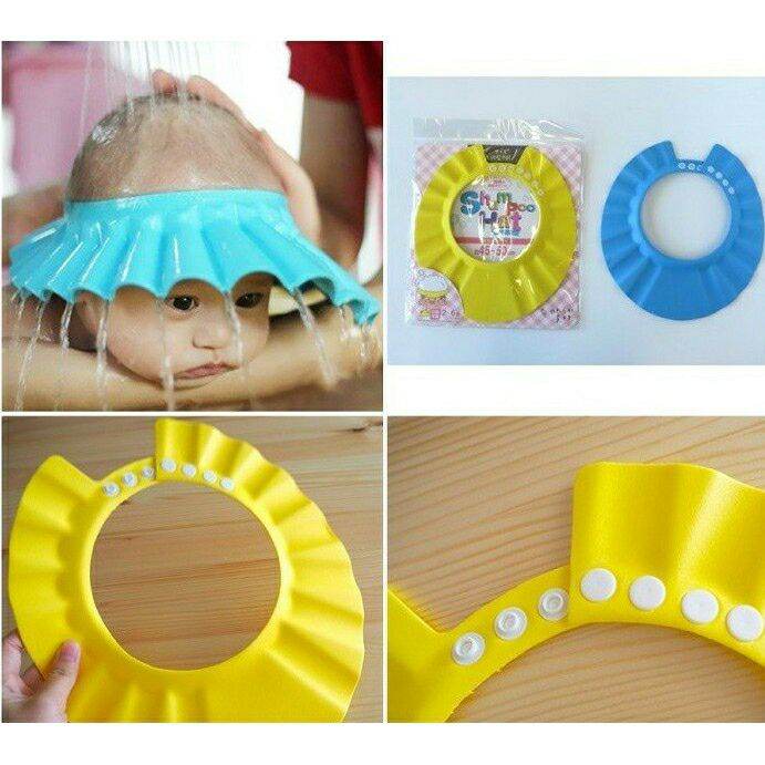 Nón tắm / Mũ chụp gội đầu cho bé Okazaki - Nhật - KBN 42394
