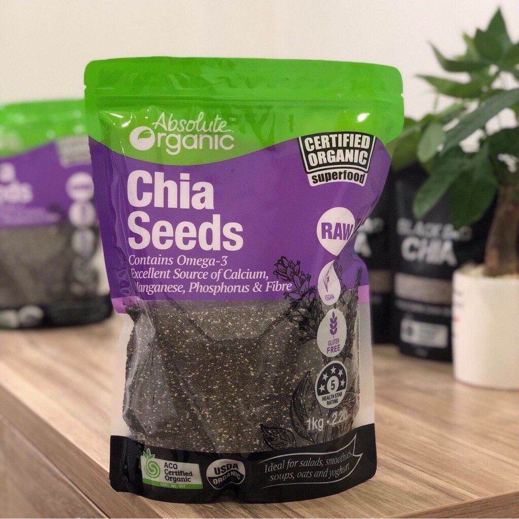 HẠT CHIA ÚC GÓI 1KG