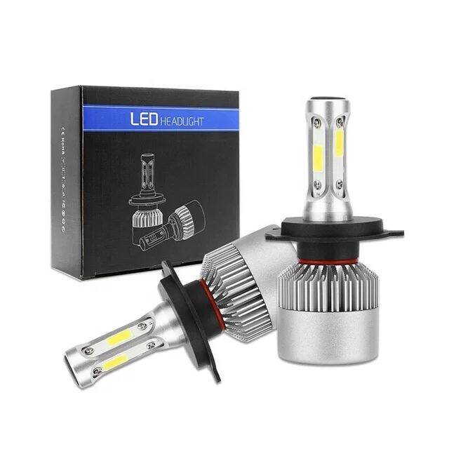 Đèn Pha Led Siêu Sáng Chân H4 Gía Rẻ.1 Bóng