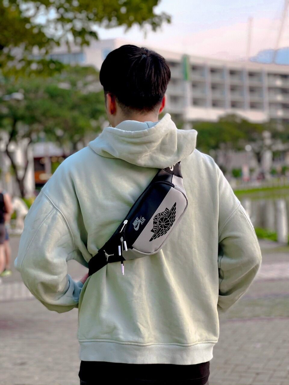 Túi Bao Tử Air chất liệu da