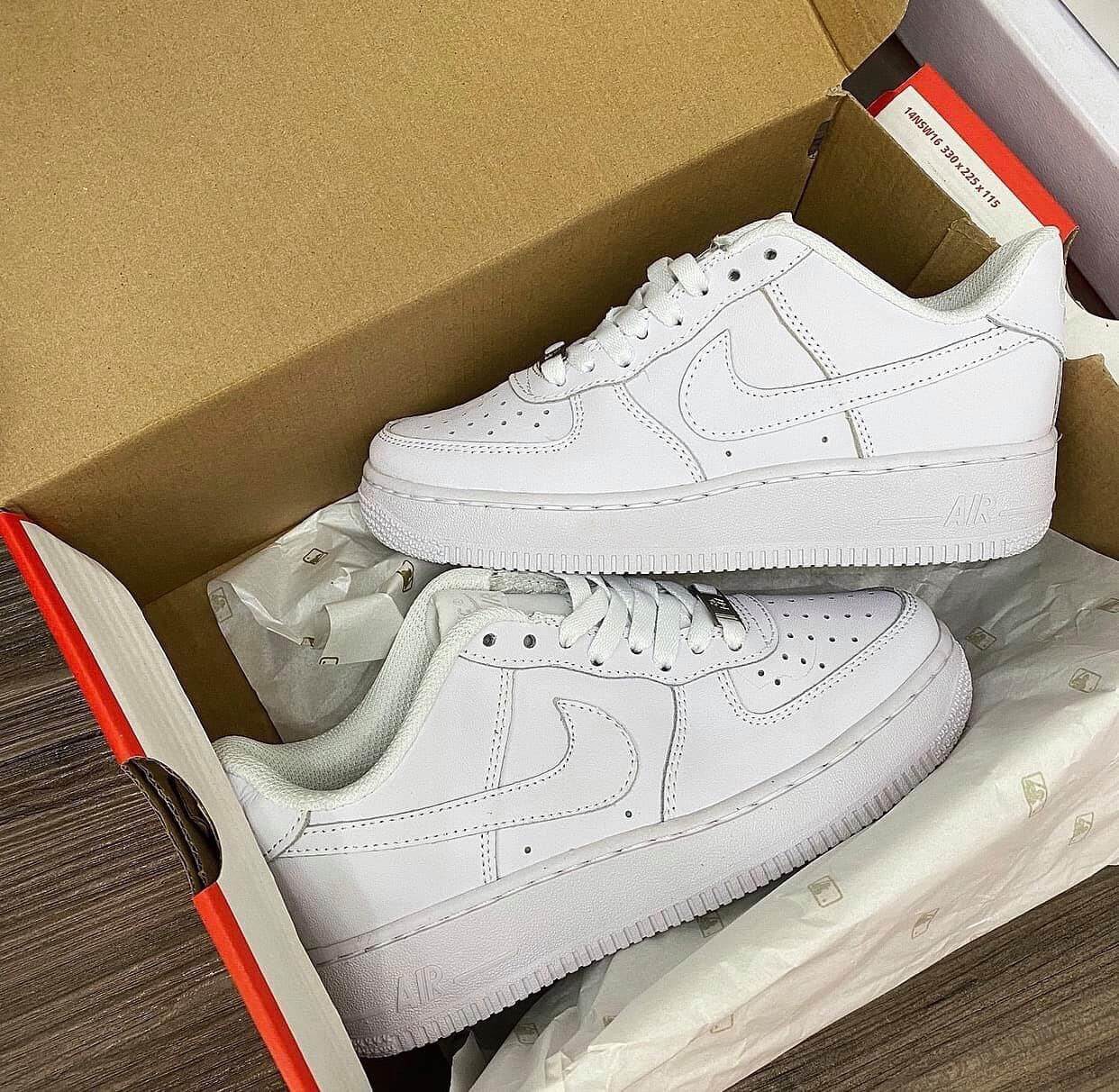 🌻MINTSTORE🌻Giày Thể Thao Sneaker Force Trắng