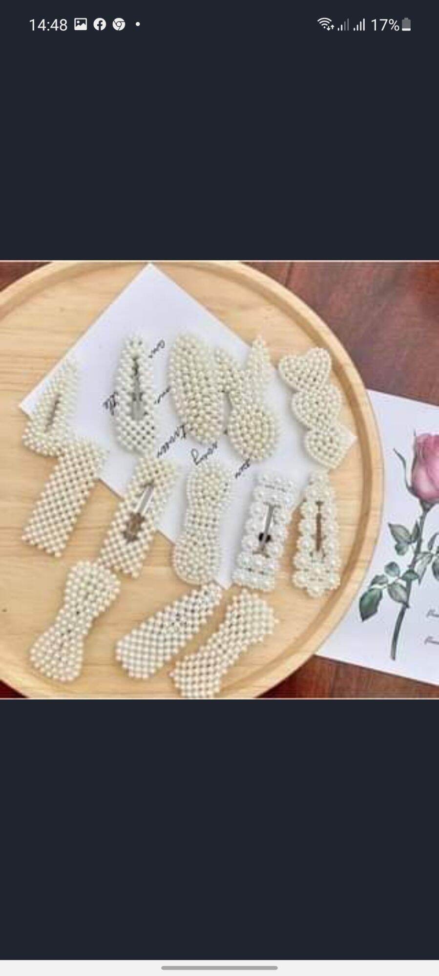 [ Xả Kho ] 2 Kẹp Ngọc Trai Hàng Quốc Siêu Xinh.