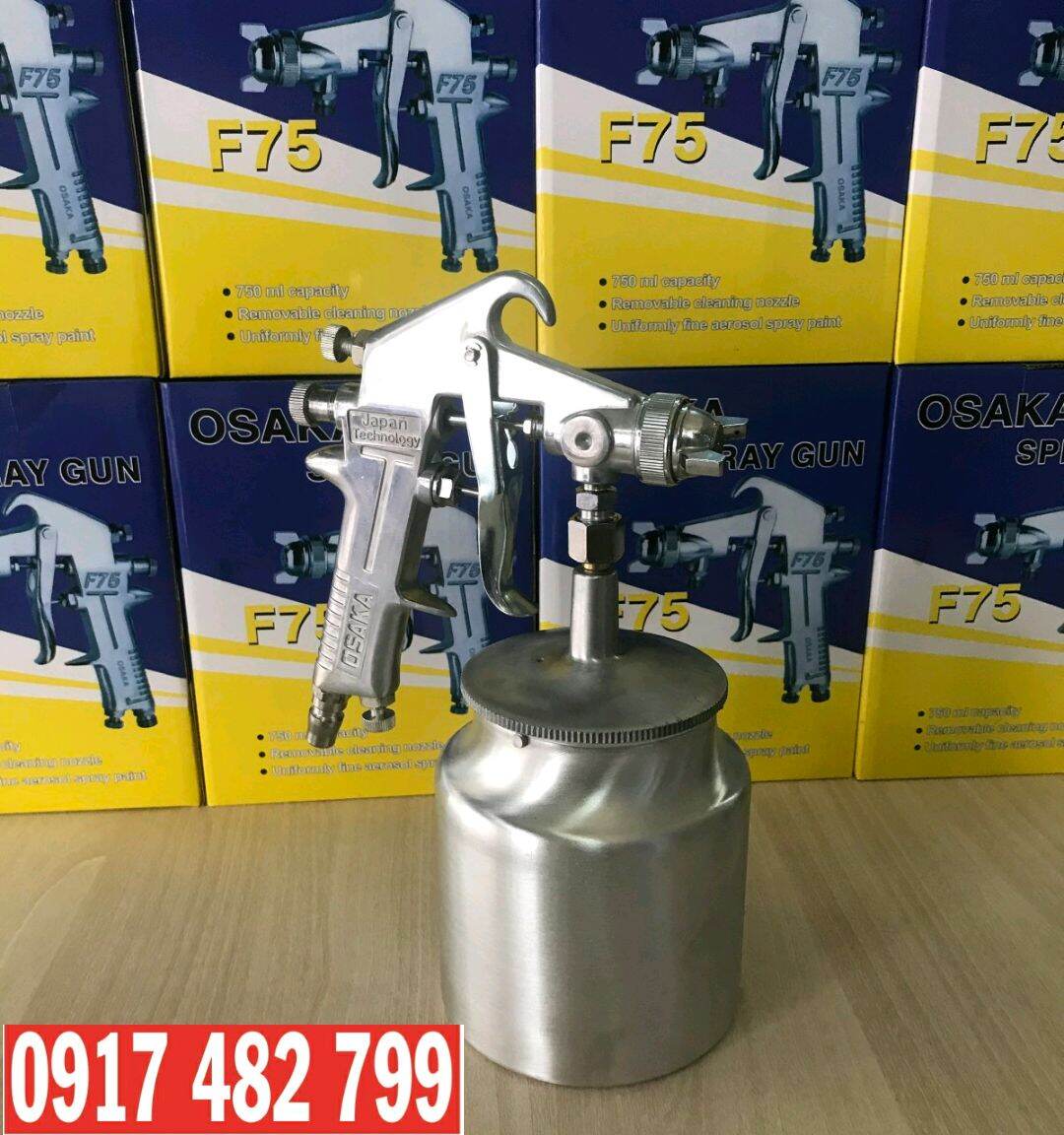 Dụng cụ phun sơn f75 osaka