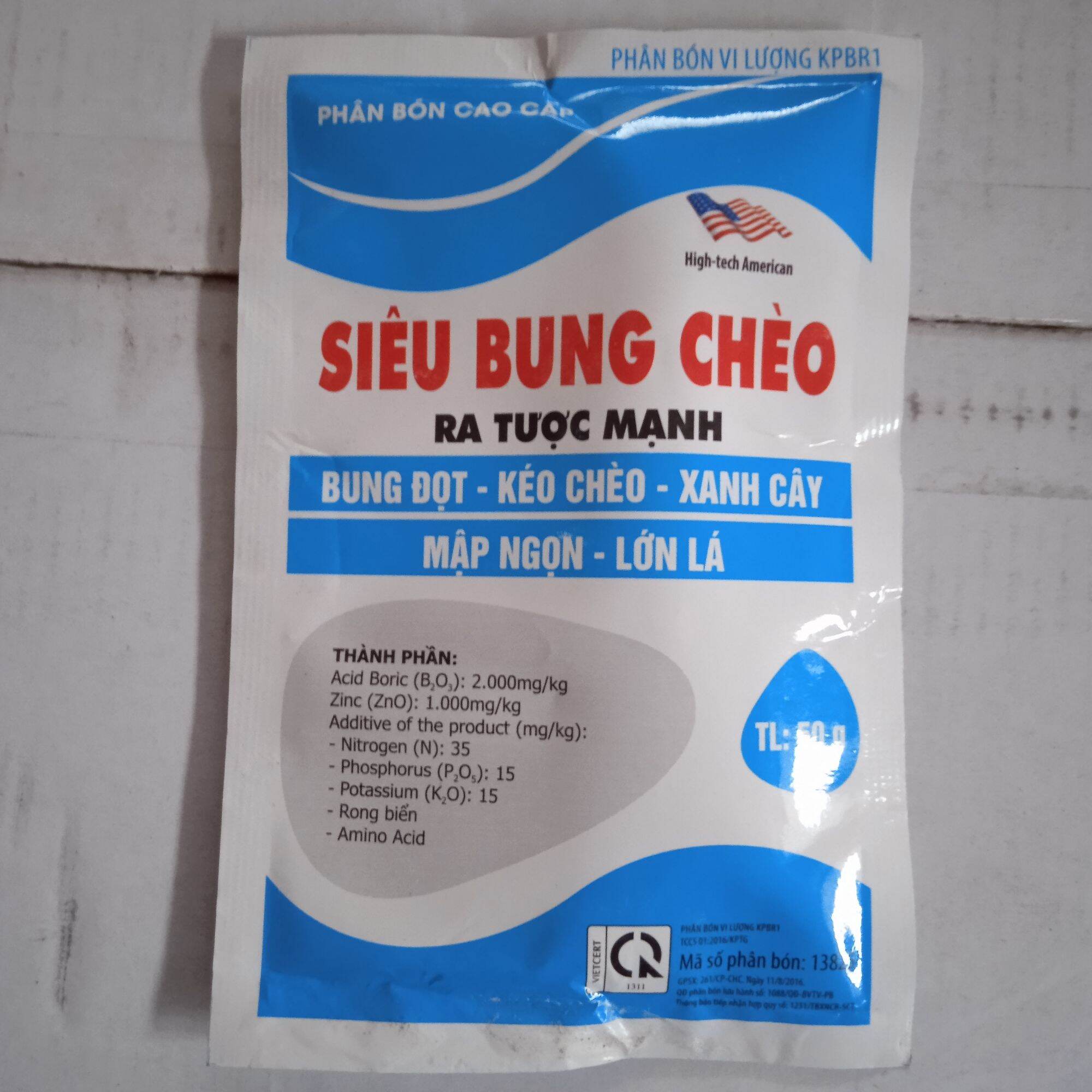 Combo phân bón bung chồi vọt đọt mập đọt cực nhanh