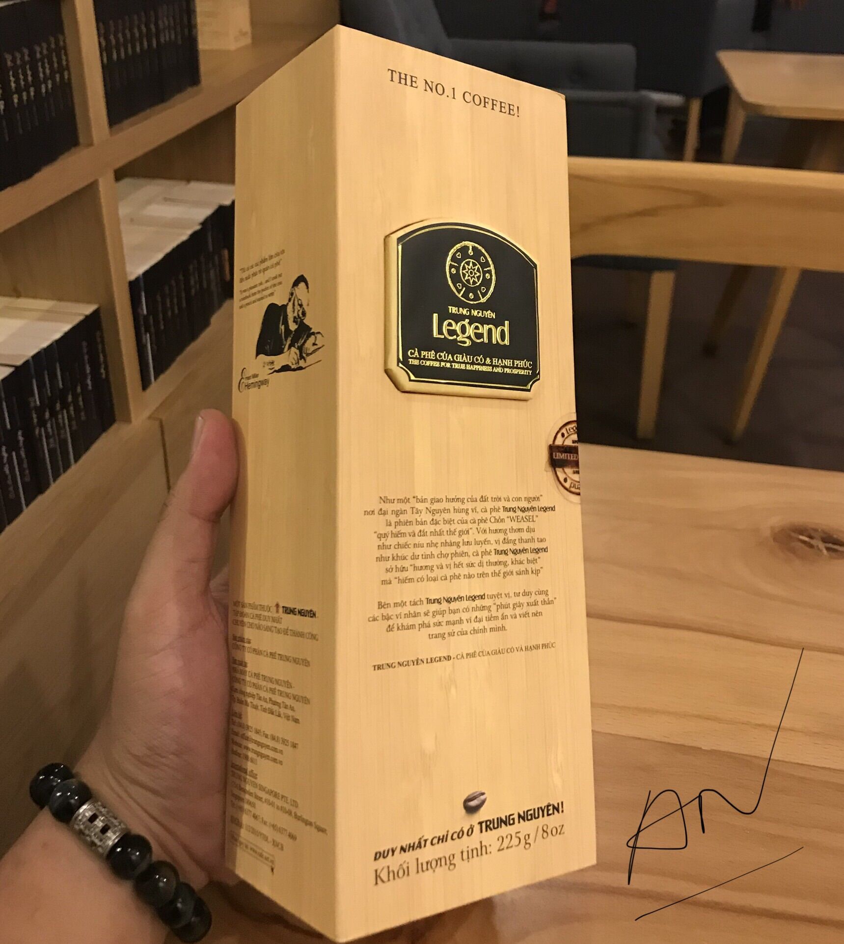 Cà phê Legendee - Cà phê Trung Nguyên chính hãng
