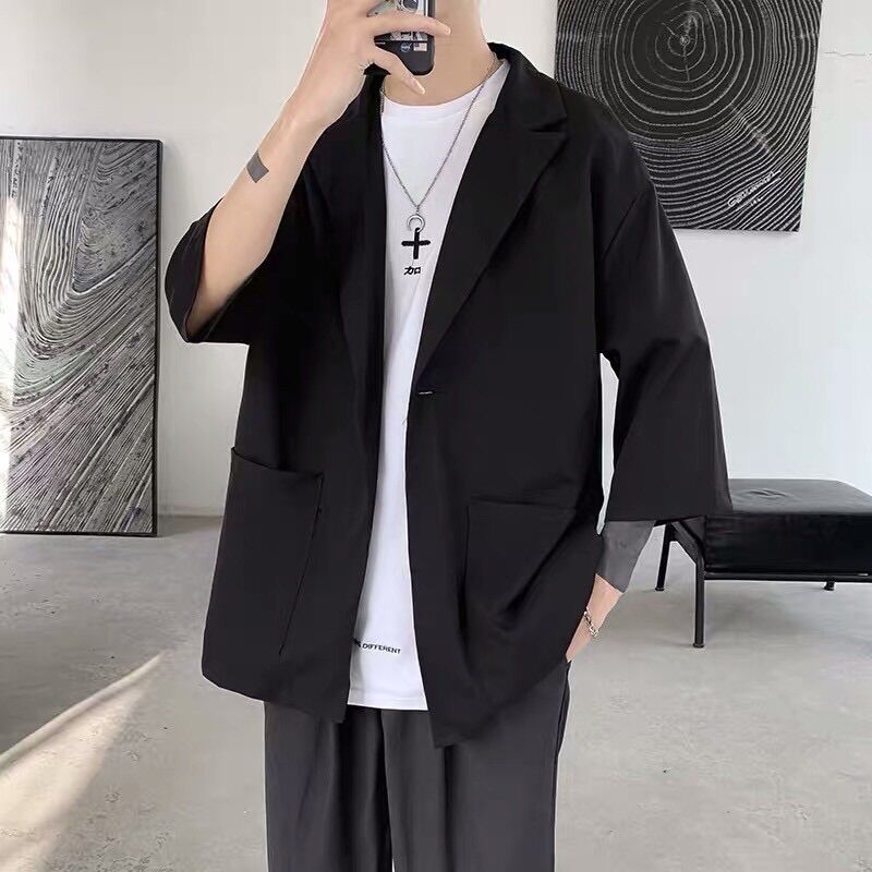 Áo blazer, Áo vest, Áo khoác phong cách Hàn Quốc, Mr.Basic.BZ05
